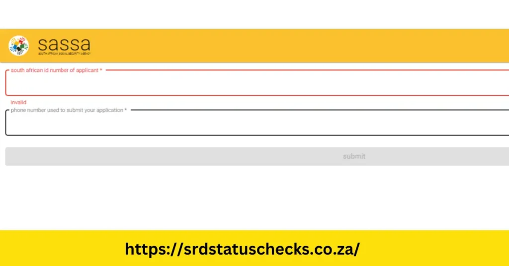 SASSA Status Check at the SASSA Website