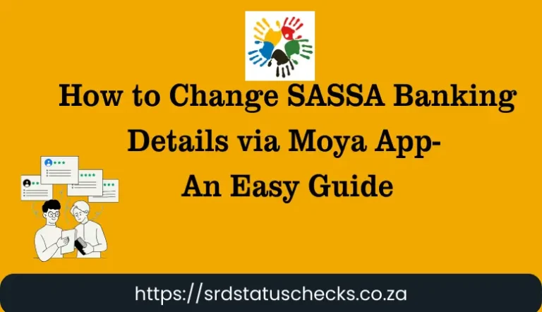 Change sassa banking